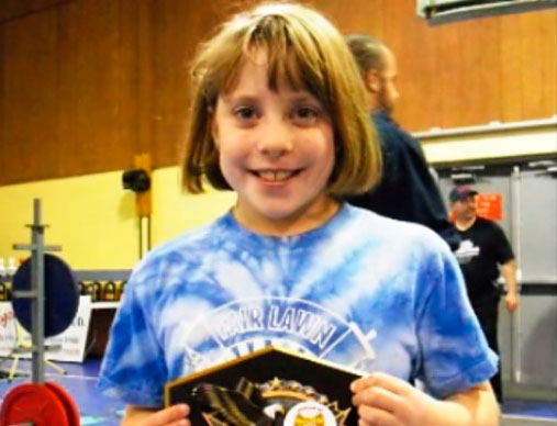 Девочка 9-ти лет побила мировой рекорд в пауэрлифтинге