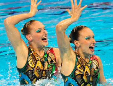 Чемпионки мира по синхронному плаванию